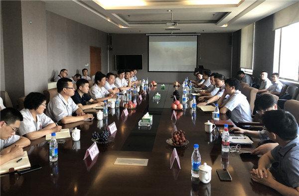 公司董事長(zhǎng)袁仁軍一行到山西走訪調(diào)研