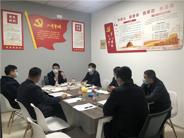 袁仁軍董事長一行調(diào)研走訪交通物資市場部