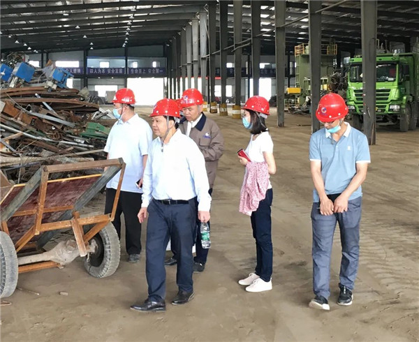 江西中拓廢鋼加工基地順利通過試生產(chǎn)工作整體驗收