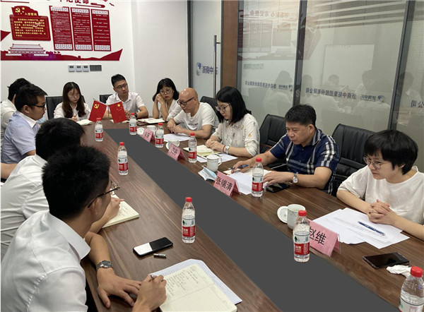 公司總經(jīng)理張端清一行赴鄭州部調(diào)研指導(dǎo)工作