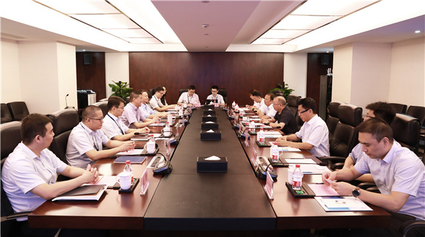 中航國際鋼鐵貿(mào)易公司總經(jīng)理王天軍一行到訪我司