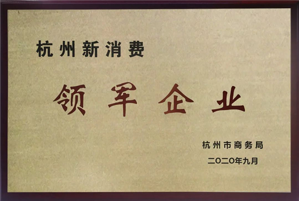 浙商中拓榮獲杭州“新消費(fèi)領(lǐng)軍企業(yè)”榮譽(yù)稱號(hào)