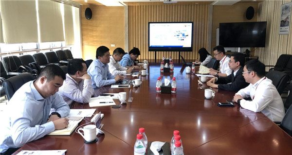 袁仁軍董事長(zhǎng)一行赴東方日升調(diào)研交流