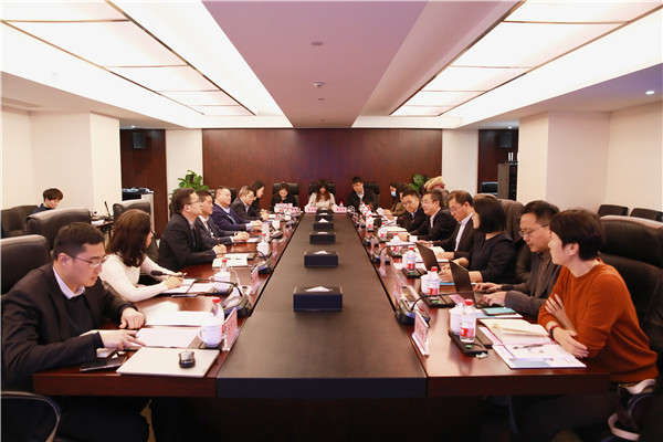 五礦發(fā)展副總經(jīng)理陳輝來(lái)浙商中拓調(diào)研交流