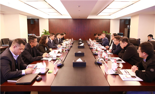 山東省膠州市市長畢維準一行到訪我司