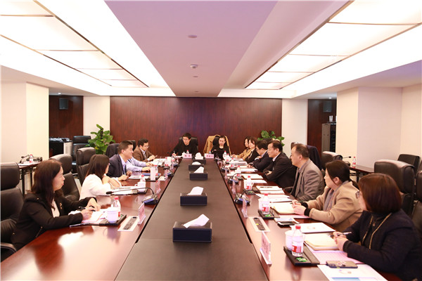 中國誠通國際貿(mào)易公司董事長孫晉一行到訪我司