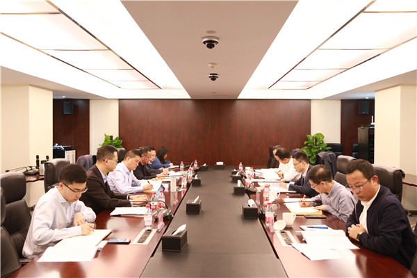 集團(tuán)公司黨委委員、副總經(jīng)理俞激一行到我司調(diào)研資金管理工作