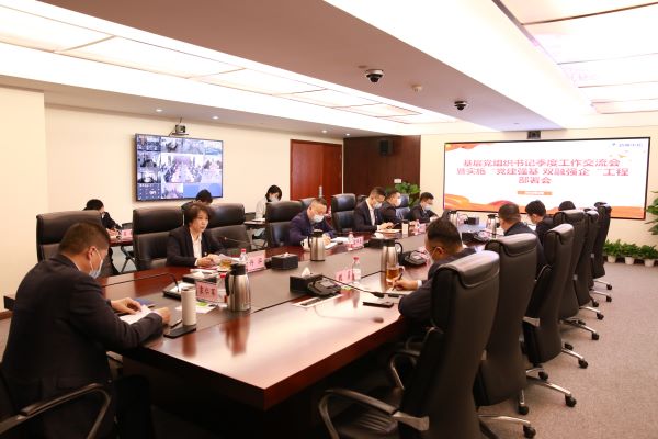 公司召開2022年第一次基層黨組織書記季度工作交流會暨實施“黨建強(qiáng)基 雙融強(qiáng)企”工程部署會