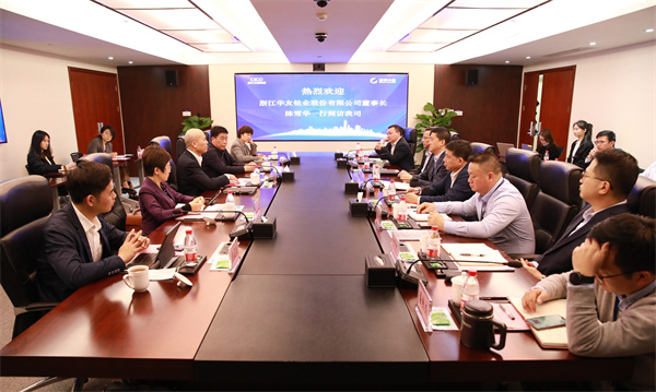 華友鈷業(yè)董事長(zhǎng)陳雪華一行到訪我司