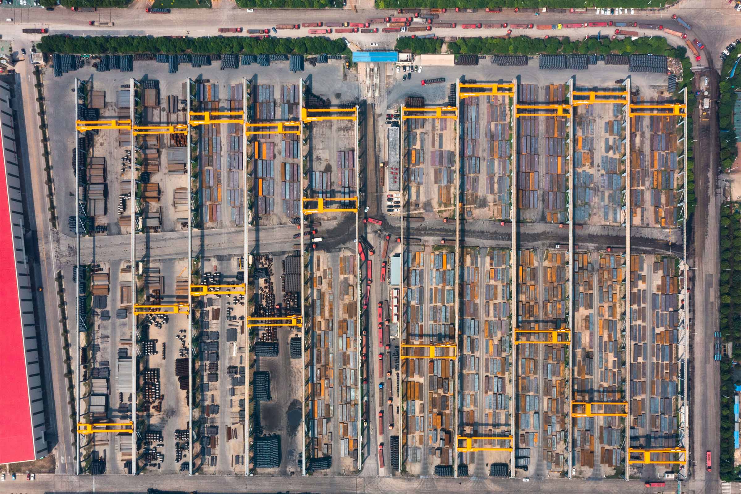 浙商中拓長(zhǎng)通物流園鳥(niǎo)瞰圖