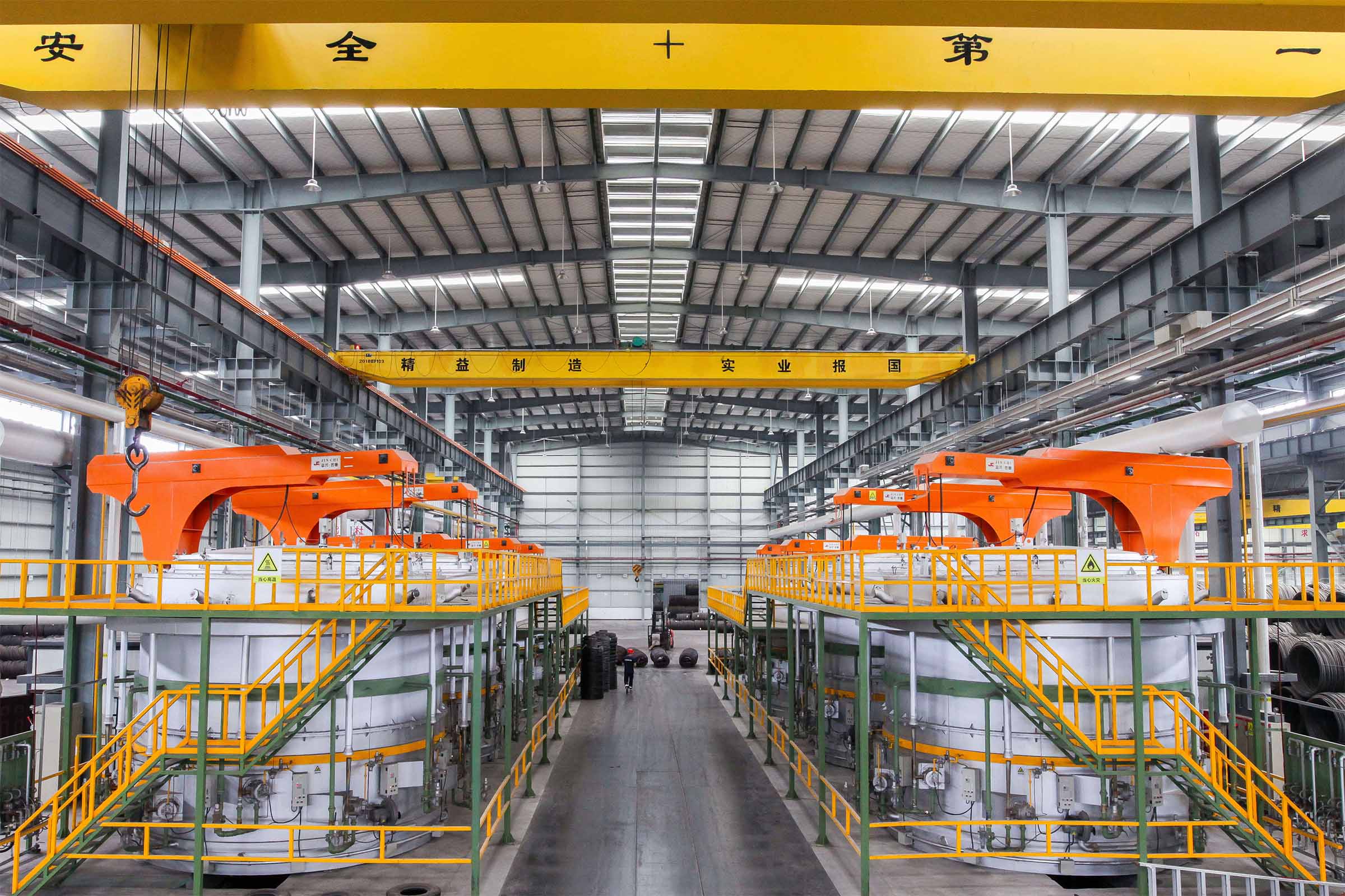 中拓新材料工廠球化車間